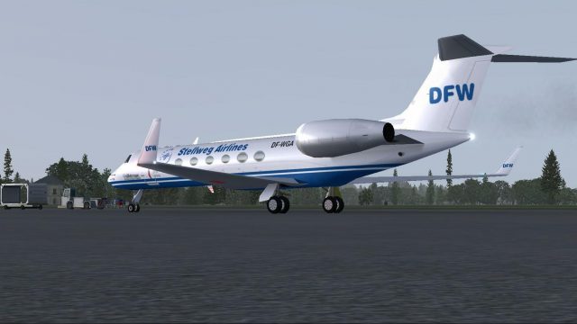 Screenshot 1 — Stellweg Airlines Gulfstream V DF-WGA