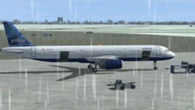 Screenshot 1 — Airbus A321 JetBlue Textures only