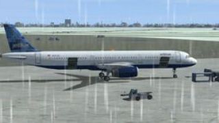 Screenshot 1 — Airbus A321 JetBlue Textures only
