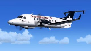 Screenshot 2 — Beech B1900D 2D Panel