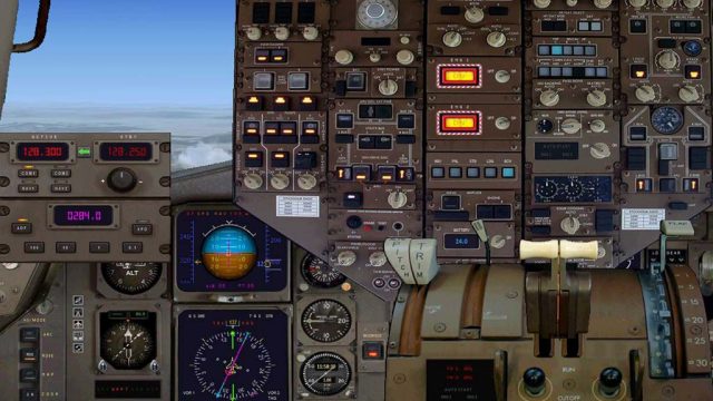 Screenshot 1 — Boeing 767 Panel