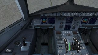 Screenshot 1 — Project Airbus A321 Virtual Cockpit