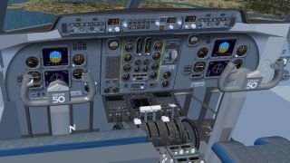 Screenshot 2 — Fokker 60 Standard Panel Modifications