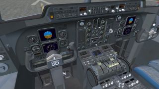Screenshot 2 — Fokker 60 Flight Deck And Passenger Compartment