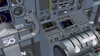 Screenshot 4 — Fokker 60 Flight Deck And Passenger Compartment