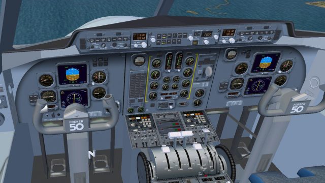 Screenshot 1 — Fokker 60 New Standard Panel