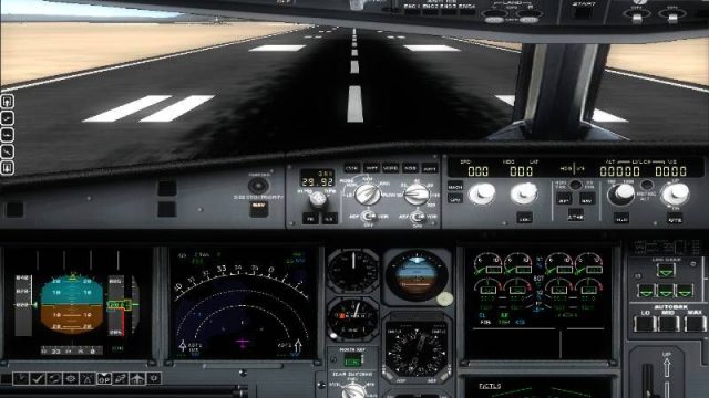 Screenshot 1 — SMS Overland Airbus A330/A340 Gauge Upgrade
