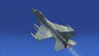 Screenshot 1 — Lockheed Martin F-16C Block 30 Hellenic Air Force Package