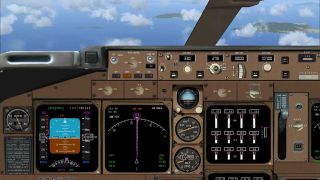 Screenshot 2 — Boeing 747-400 Panel