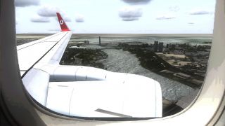 Screenshot 2 — 2D Cabin Window/Wing View Panel