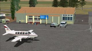 Screenshot 3 — Wairoa Airport Scenery