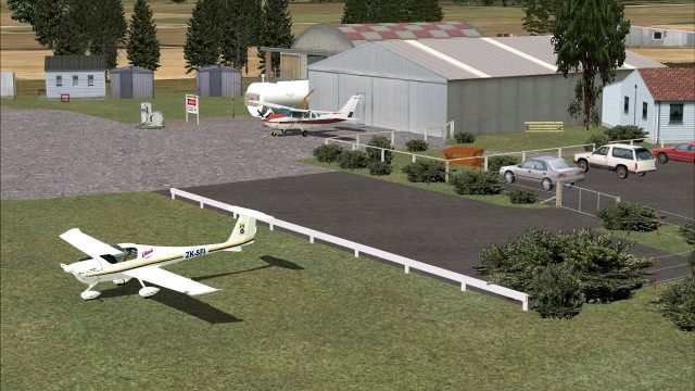 Screenshot 1 — Stratford Aerodrome Scenery
