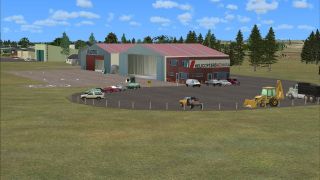 Screenshot 3 — New Plymouth Airport Scenery
