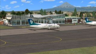 Screenshot 2 — New Plymouth Airport Scenery