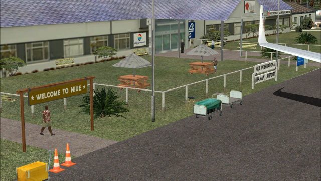 Screenshot 1 — Hanan International Airport Scenery