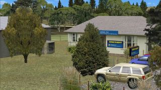 Screenshot 1 — Turangi Airfield Scenery