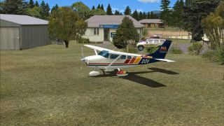 Screenshot 2 — Turangi Airfield Scenery
