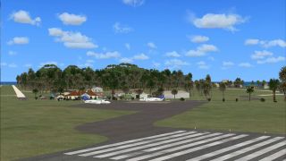 Screenshot 6 — Aitutaki Airport Scenery