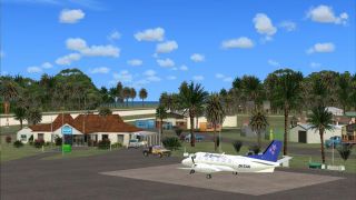 Screenshot 4 — Aitutaki Airport Scenery