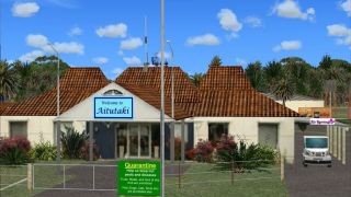 Screenshot 2 — Aitutaki Airport Scenery