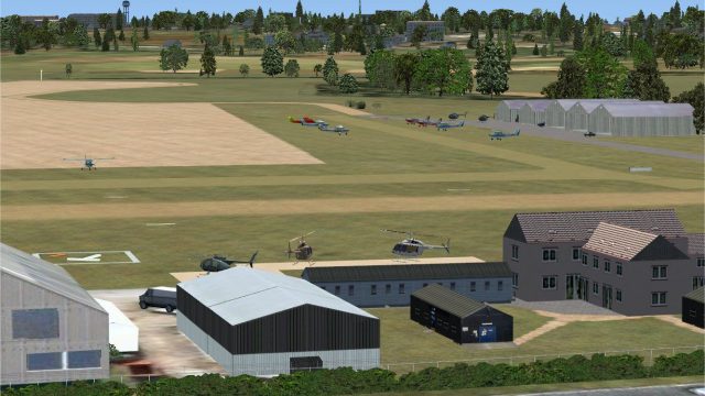 Screenshot 1 — Alfs UK Airfields Volume 24 Scenery