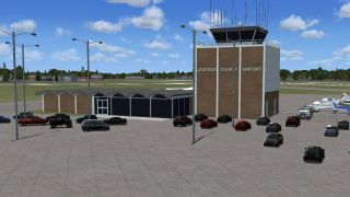 Screenshot 1 — Jackson County Airport Scenery