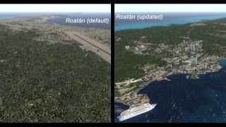 Screenshot 1 — Honduras Islands Scenery