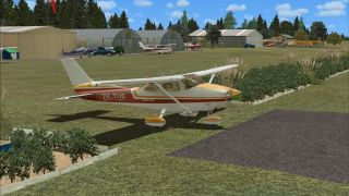 Screenshot 1 — Tokoroa Aerodrome Scenery