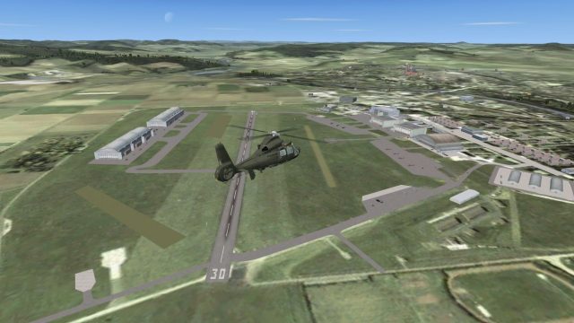 Screenshot 1 — Fritzlar Military Airport Scenery