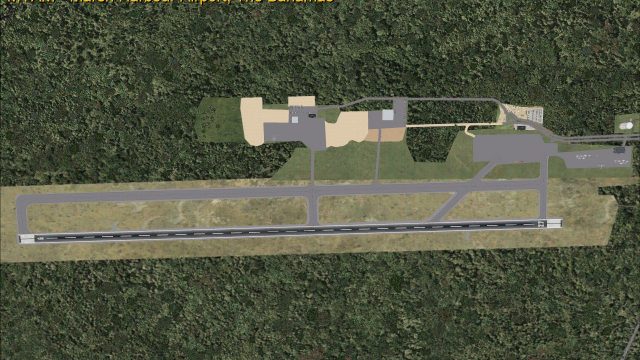 Screenshot 1 — Marsh Harbour Airport Scenery