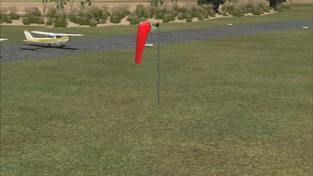 Screenshot 1 — Mercer Airfield Scenery