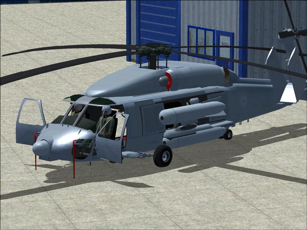 Microsoft Flight Simulator - BlackHawk and Seahawk Helicopters