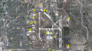 Screenshot 1 — Colorado Springs-Peterson AFB Scenery