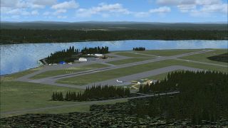 Screenshot 3 — Watson Lake Airport Scenery