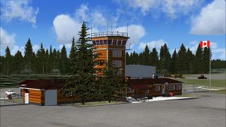 Screenshot 1 — Watson Lake Airport Scenery