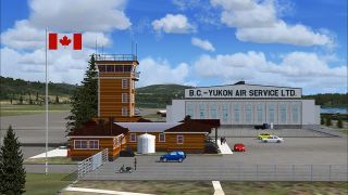 Screenshot 4 — Watson Lake Airport Scenery