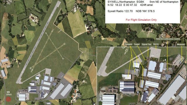 Screenshot 1 — Alfs UK Airfields Volume 25 Scenery