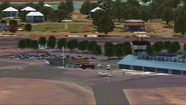 Screenshot 1 — Carnarvon Airport Scenery