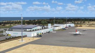 Screenshot 4 — Rishiri Airport Scenery
