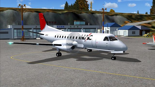 Screenshot 1 — Rebun Airport Scenery