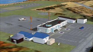 Screenshot 2 — Rebun Airport Scenery