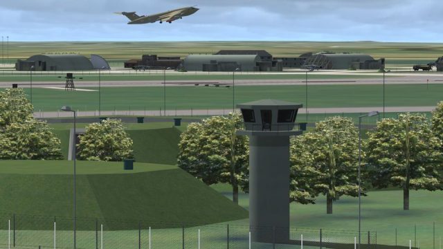 Screenshot 1 — RAF Marham 1993 Scenery