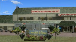 Screenshot 1 — Fua'amotu International Airport Scenery