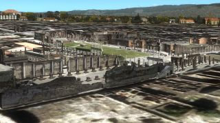 Screenshot 1 — Pompeii Italy Scenery