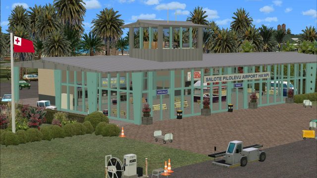 Screenshot 1 — Ha'apai Lifuka Airport Scenery