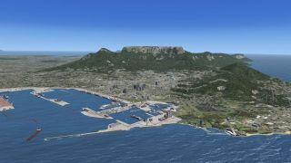 Screenshot 1 — Non-Airport Scenery For Southern Africa