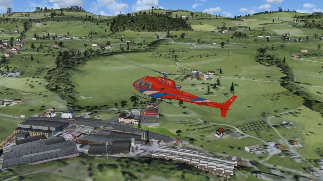 Screenshot 1 — Haltikon Airport Scenery