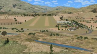 Screenshot 10 — Omarama Airfield Scenery