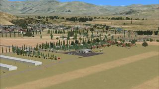 Screenshot 14 — Omarama Airfield Scenery