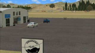 Screenshot 12 — Omarama Airfield Scenery
